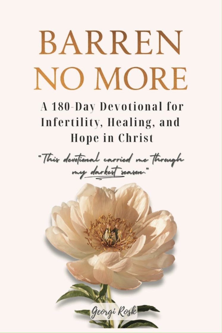 Cover of Barren No More: A 180-Day Devotional for Infertility, Healing, and Hope in Christ